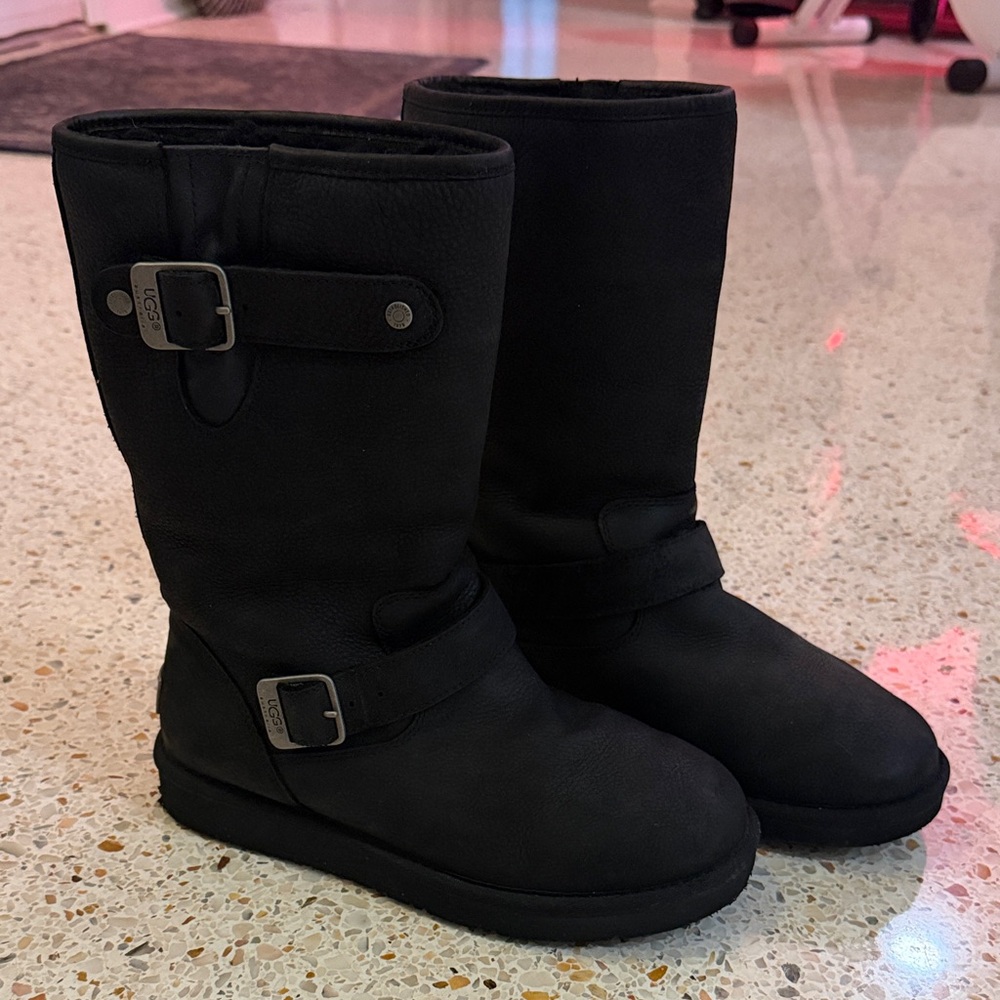 UGG Black Winter & Rain Boots